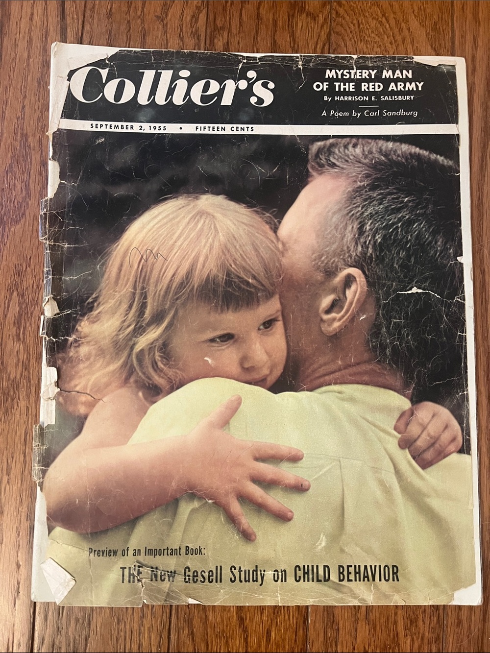 Vintage Collier's September 2, 1955 Magazine Gesell Study, Red Army, Etc